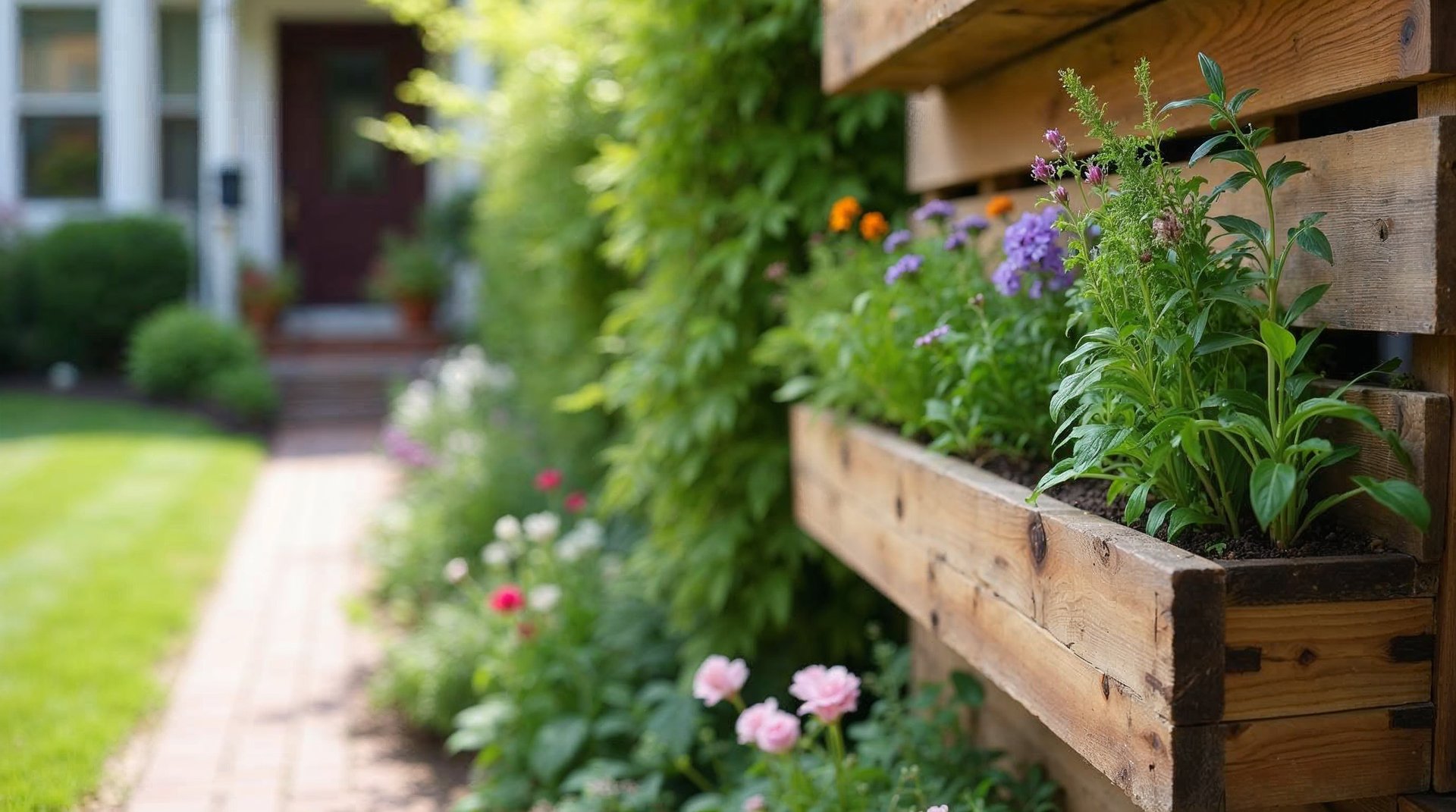 DIY Wall Gardens: Easy and Affordable Ideas for Your Front Yard