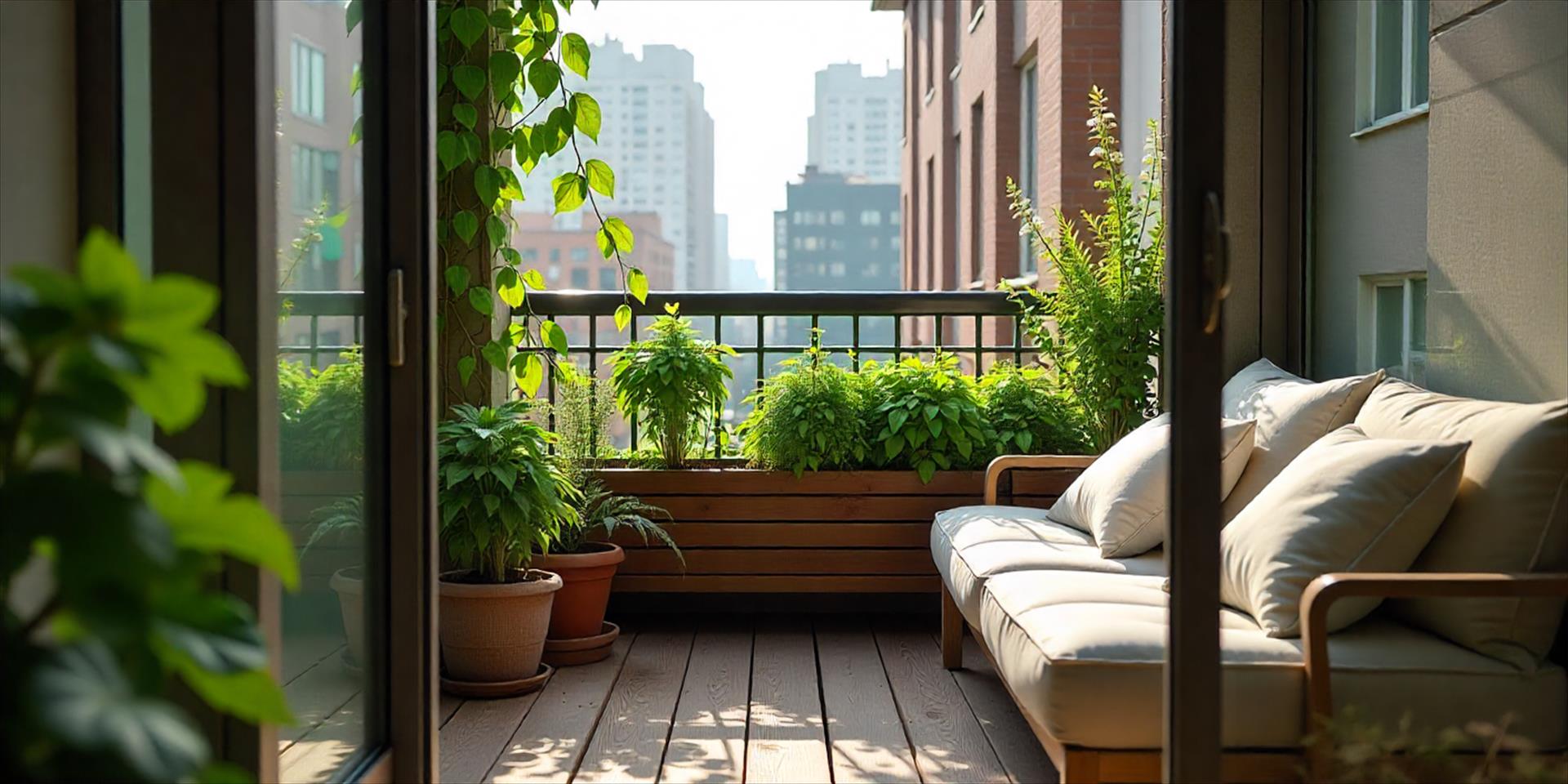 Transform Your City Balcony into a Cozy Garden Retreat